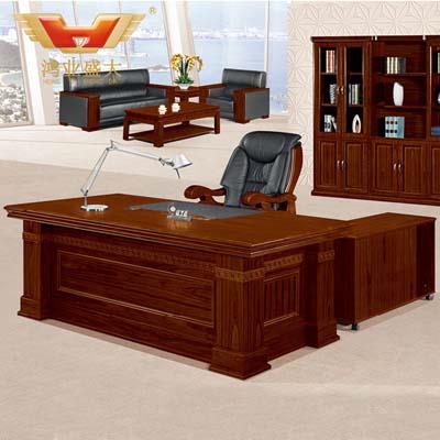 簡約實(shí)木辦公家具 現(xiàn)代大班桌HY-D5622