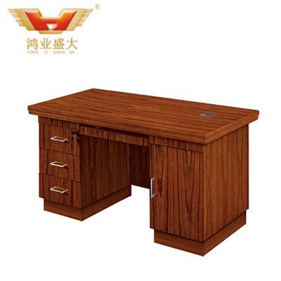 實(shí)木職員辦公桌職員臺2號