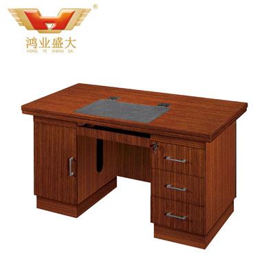 實(shí)木職員辦公桌職員臺1號