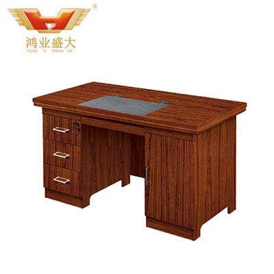 實(shí)木職員辦公桌職員臺4號